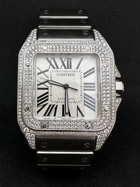 cartier santos xl 40mm review.